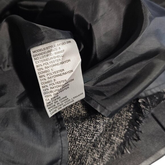 Tribal Womens Multi Print, Lagenlook, Fringe Midi Skirt, Size 6 - Picture 3 of 8